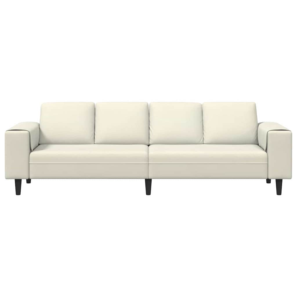 Sofa Set Cream Velvet